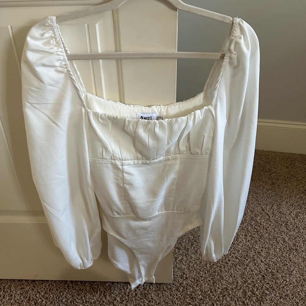 Princess Polly White Bodysuit